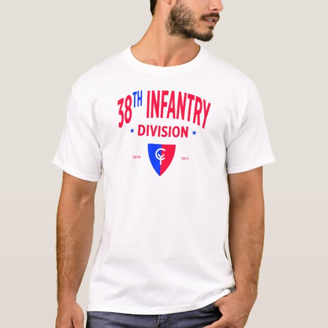 T-shirt 38e division d'infanterie - US Military (Devant)