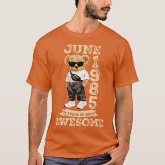 T-shirt 39 Ans D'Être Magnifique Juin 1985 Cool 39E Birt