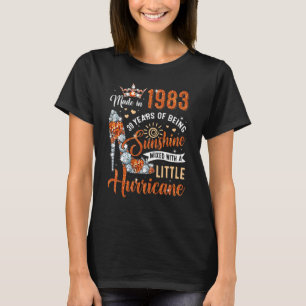 T-shirt 39 Ans Fabriqué En 1983 Anniversaire Reine Diamond
