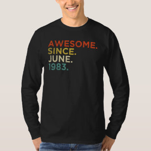 T-shirt 39 Ans Juin 1983