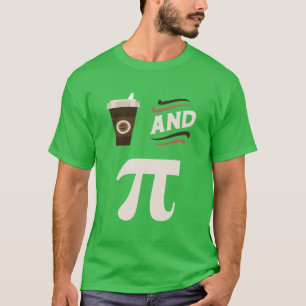 T-shirt 3.14 Café Et Pie Pi Pun Amusant Math Plaisanterie