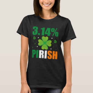 T-shirt 3 14 Pirish St Patrick professeur de mathématique