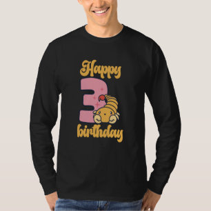 T-shirt 3 Bébé Anniversaire Un Lion sauvage Animaux Célébr