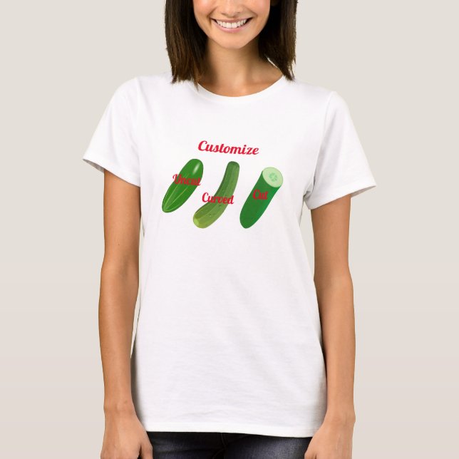 T-shirt 3 concombres Thunder_Cove (Devant)