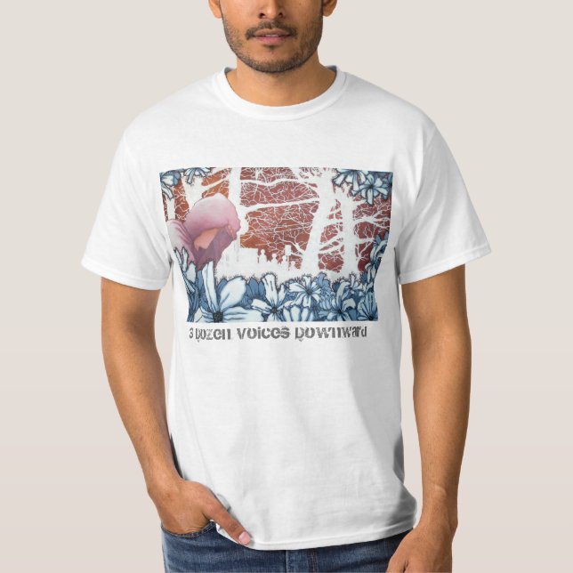T-shirt 3 douzaine voix vers le bas (Devant)
