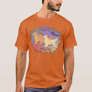 T-shirt 3 étoiles d'or - bannière orange