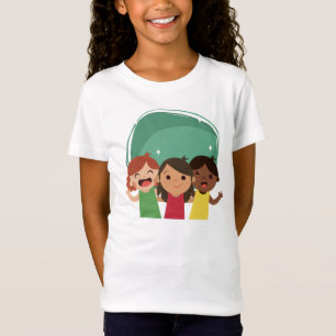 T-Shirt 3 Filles meilleur ami