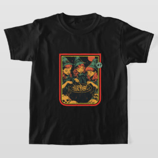 T-shirt 3 jeunes sorcières personnalisables, ajoutez votre