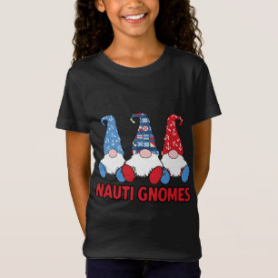 T-Shirt 3 Nautique Nauti Gnomes Ancres voile Fl