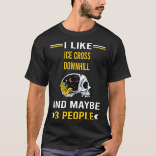 T-shirt 3 Personnes Ice Cross Downhill