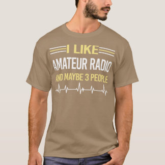 T-shirt 3 Personnes Radio amateur Radio Ham Radio