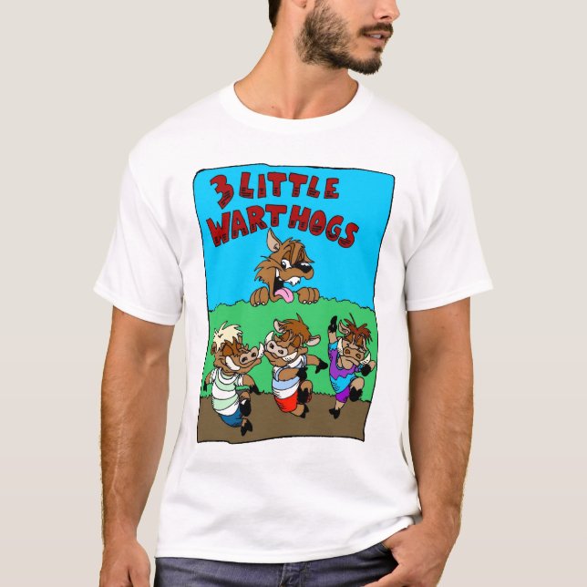 T-shirt 3 peu de Warthogs (Devant)