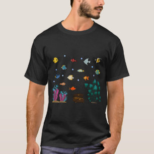 T-shirt 3 poissons brillants