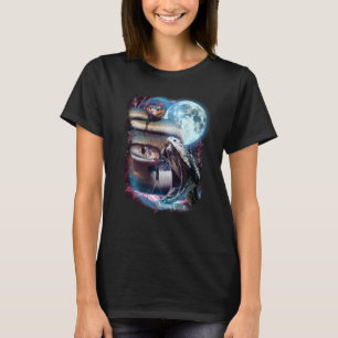 T-shirt 3 Serpent de lune Squamata Reptile Animal