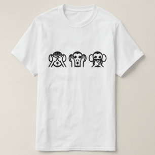 T-shirt 3 singes sages Emoji