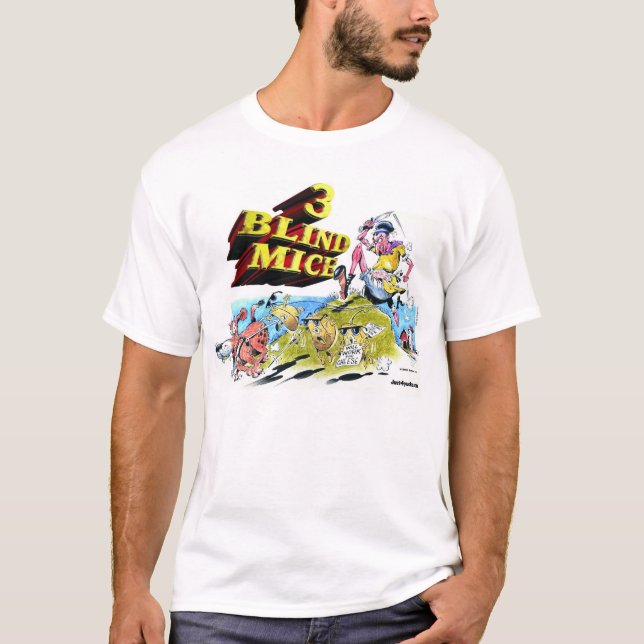 T-shirt 3 souris aveugles (Devant)