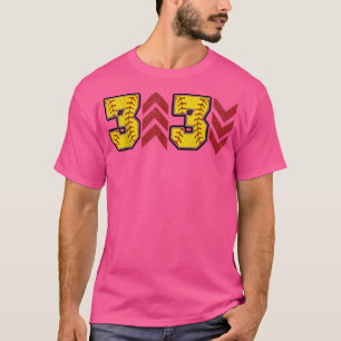 T-shirt 3 Up 3 Down Funny Softball Amateurs Cadeau