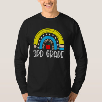 T-shirt 3e année Arc-en-ciel Enseignants Jour de campagne