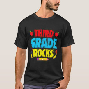 T-shirt 3e année, c'est super, professeur élève drôle mign