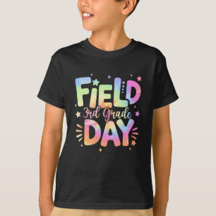 T-shirt 3e année Field Day 2025 Laisser les jeux commencer