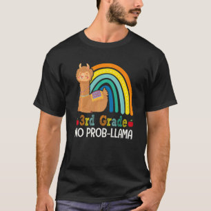 T-shirt 3e année No Prob Llama 3e année Enseignant d'équip