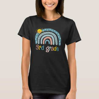 T-shirt 3e année Rainbow Girls Boys Teacher Team 3e année