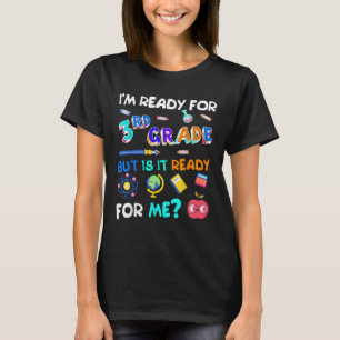 T-shirt 3e année Retour à l'école 3e année 1ère jour