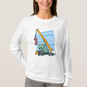 T-shirt 3e anniversaire pour enfants de 3 ans B jour