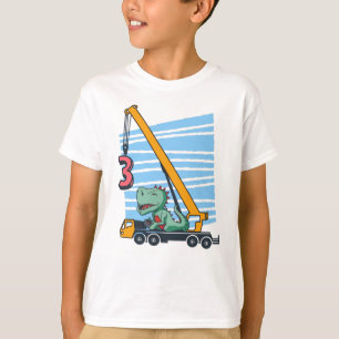 T-shirt 3e anniversaire pour enfants de 3 ans B jour