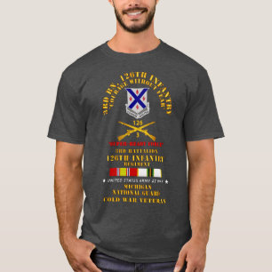 T-shirt 3e Bn 126e Infanterie SRF MI ARNG avec COLD SVC