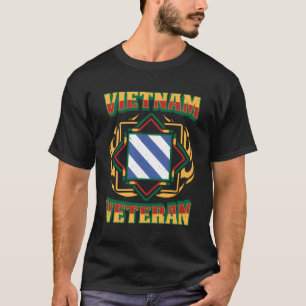T-shirt 3E Division d'infanterie Troisième Id Vietnam Vété