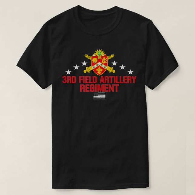 T-shirt 3e Régiment d'artillerie de campagne (Design devant)
