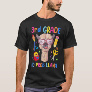 T-shirt 3ème année lama pas de problème Enfant Premier Jo