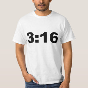 T-shirt 3h16 de John - chrétien