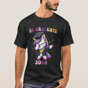 T-shirt 3K Graduate 2024 Funny 3K maternelle diplôme