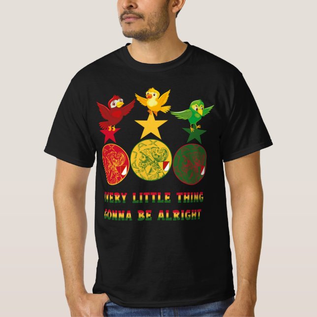 T-shirt 3LB Rasta 2026 (Devant)
