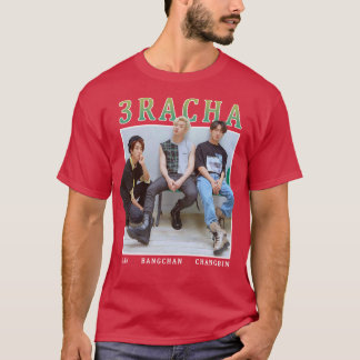 T-shirt 3RACHA Stray Kids Vintage Retro Style 90s