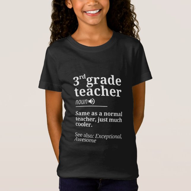 T-Shirt 3rd Grade (Devant)