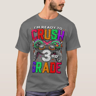 T-shirt 3rd Grade Level Unlocked Game On 3rd Grade Back To