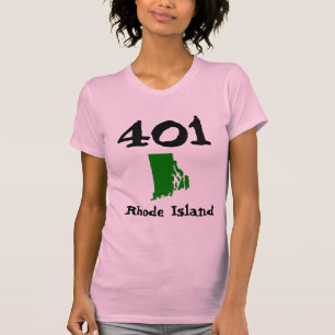 T-shirt 401, Indicatif régional de Rhode Island RI (Cranst
