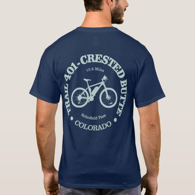 T-shirt 401 Trail - Bouton à crête (Mo) (Dos)