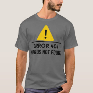 T-shirt 404 Erreur Uterus Pas trouvé drôle d'hystérectomie