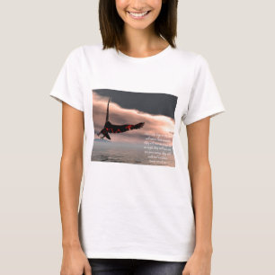 T-shirt 40:28 d'Isaïe de vers de bible - 31 avec Eagle