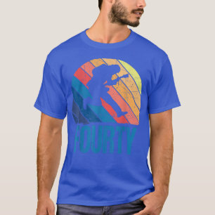 T-shirt 40 ans 40e anniversaire Homme Guitare Joueur Guita