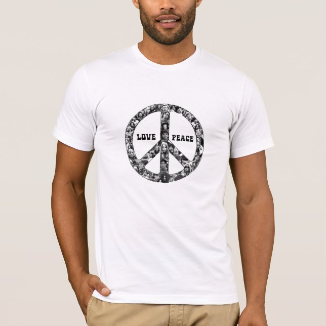 T-shirt 40 ans d'amour et de paix (Devant)
