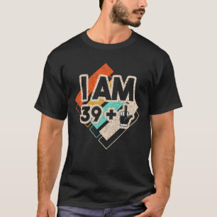 T-shirt 40 Ans I Am 39   1 Middle Finger 1980 Limite