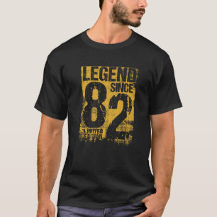 T-shirt 40 Ans Vintage 1982 40E Anniversaire Décoration