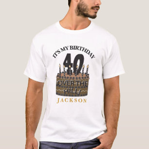 T-shirt 40 et Over The Hill Party - 40e anniversaire