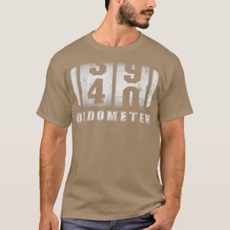 T-shirt 40e anniversaire, 40e Anniversaire Oldomètre, 40 a
