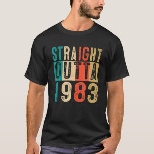 T-shirt 40e anniversaire Cadeau direct Outta 1983 40 ans